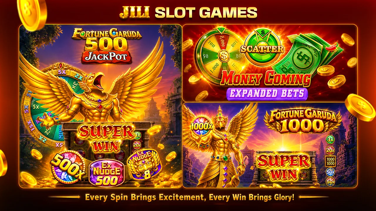 JILI slot games featuring Fortune Garuda
